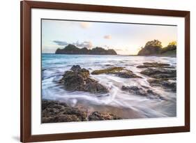 Otamure Bay at Sunrise, Whananaki, Northland Region, North Island, New Zealand, Pacific-Matthew Williams-Ellis-Framed Photographic Print