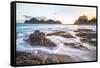 Otamure Bay at Sunrise, Whananaki, Northland Region, North Island, New Zealand, Pacific-Matthew Williams-Ellis-Framed Stretched Canvas