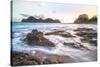 Otamure Bay at Sunrise, Whananaki, Northland Region, North Island, New Zealand, Pacific-Matthew Williams-Ellis-Stretched Canvas