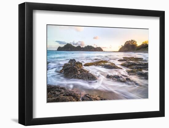 Otamure Bay at Sunrise, Whananaki, Northland Region, North Island, New Zealand, Pacific-Matthew Williams-Ellis-Framed Photographic Print