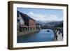 Otaru canal, Otaru, Hokkaido, Japan, Asia-Michael Runkel-Framed Photographic Print