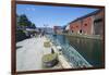 Otaru canal, Otaru, Hokkaido, Japan, Asia-Michael Runkel-Framed Photographic Print