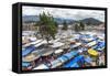 Otavalo Market, Imbabura Province, Ecuador, South America-Gabrielle and Michael Therin-Weise-Framed Stretched Canvas