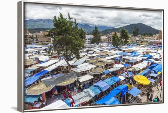 Otavalo Market, Imbabura Province, Ecuador, South America-Gabrielle and Michael Therin-Weise-Framed Photographic Print