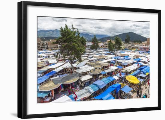 Otavalo Market, Imbabura Province, Ecuador, South America-Gabrielle and Michael Therin-Weise-Framed Photographic Print