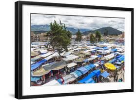 Otavalo Market, Imbabura Province, Ecuador, South America-Gabrielle and Michael Therin-Weise-Framed Photographic Print