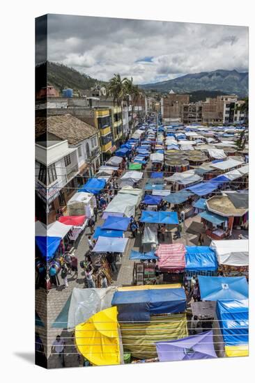 Otavalo Market, Imbabura Province, Ecuador, South America-Gabrielle and Michael Therin-Weise-Stretched Canvas
