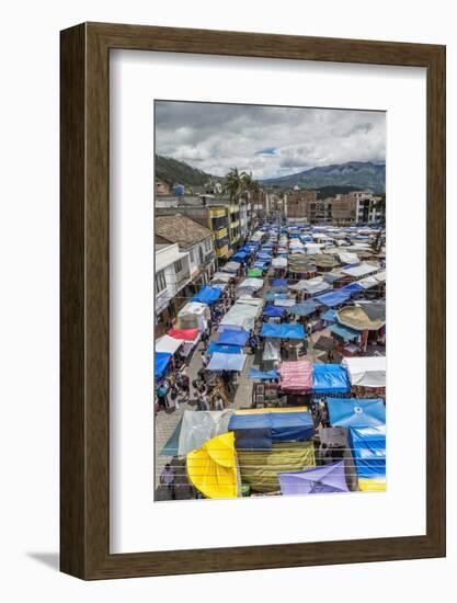 Otavalo Market, Imbabura Province, Ecuador, South America-Gabrielle and Michael Therin-Weise-Framed Photographic Print