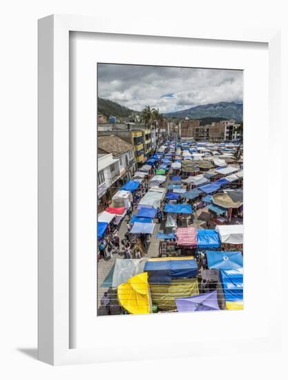 Otavalo Market, Imbabura Province, Ecuador, South America-Gabrielle and Michael Therin-Weise-Framed Photographic Print