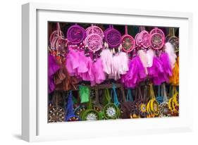 Otavalo Market, Souvenir Shop, Imbabura Province, Ecuador, South America-Gabrielle and Michael Therin-Weise-Framed Photographic Print