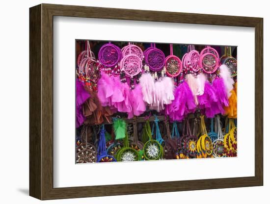 Otavalo Market, Souvenir Shop, Imbabura Province, Ecuador, South America-Gabrielle and Michael Therin-Weise-Framed Photographic Print