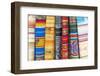 Otavalo Market, Traditional Colourful Textiles, Imbabura Province, Ecuador, South America-Gabrielle and Michael Therin-Weise-Framed Photographic Print