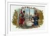 Otello Brand Cigar Box Label, Opera by Verdi based on Shakespeare's Othello-Lantern Press-Framed Premium Giclee Print