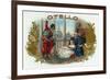Otello Brand Cigar Box Label, Opera by Verdi based on Shakespeare's Othello-Lantern Press-Framed Premium Giclee Print
