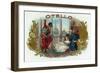 Otello Brand Cigar Box Label, Opera by Verdi based on Shakespeare's Othello-Lantern Press-Framed Art Print