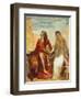 Othello and Desdemona, 1844-Theodore Chasseriau-Framed Giclee Print