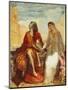 Othello and Desdemona, 1844-Theodore Chasseriau-Mounted Giclee Print