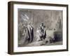 Othello and Desdemona before the Senate, 1847-John Gilbert-Framed Giclee Print