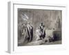 Othello and Desdemona before the Senate, 1847-John Gilbert-Framed Giclee Print