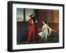 Othello and Desdemona, Scene from Otello-William Shakespeare-Framed Giclee Print