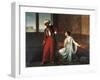 Othello and Desdemona, Scene from Otello-William Shakespeare-Framed Giclee Print