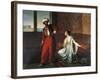 Othello and Desdemona, Scene from Otello-William Shakespeare-Framed Giclee Print
