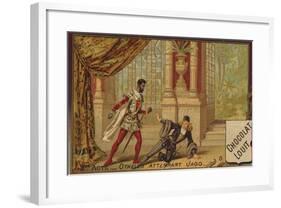 Othello and Iago-null-Framed Giclee Print