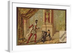 Othello and Iago-null-Framed Giclee Print