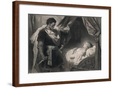 'Othello Approaches the Sleeping Desdemona' Giclee Print - Heinrich ...