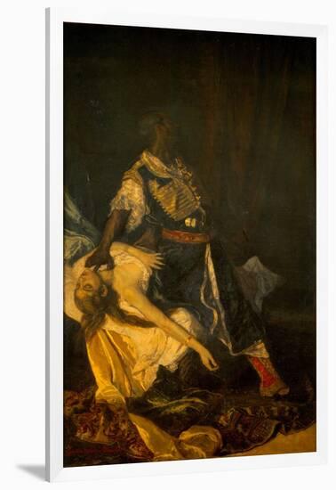 Othello Killing Desdemona, 1879-A. J. De Fehrt-Framed Giclee Print