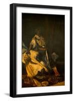 Othello Killing Desdemona, 1879-A. J. De Fehrt-Framed Giclee Print