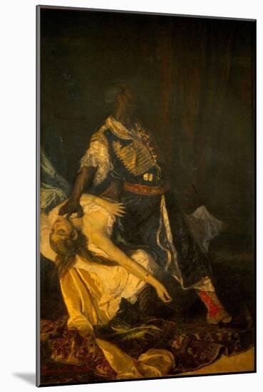 Othello Killing Desdemona, 1879-A. J. De Fehrt-Mounted Giclee Print