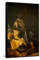 Othello Killing Desdemona, 1879-A. J. De Fehrt-Framed Stretched Canvas