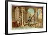 Othello Overhears Iago and Cassio-null-Framed Giclee Print