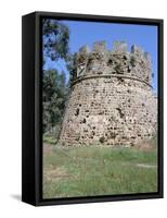 Othellos Tower, Famagusta, North Cyprus, 2001-Vivienne Sharp-Framed Stretched Canvas