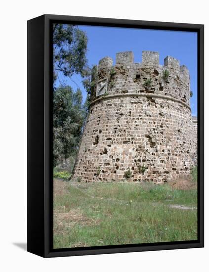 Othellos Tower, Famagusta, North Cyprus, 2001-Vivienne Sharp-Framed Stretched Canvas