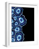 Other Half Of Blue Agates-Jace Grey-Framed Art Print