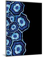 Other Half Of Blue Agates-Jace Grey-Mounted Art Print