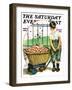 "Other Half, Two," Saturday Evening Post Cover, September 26, 1931-Alan Foster-Framed Giclee Print