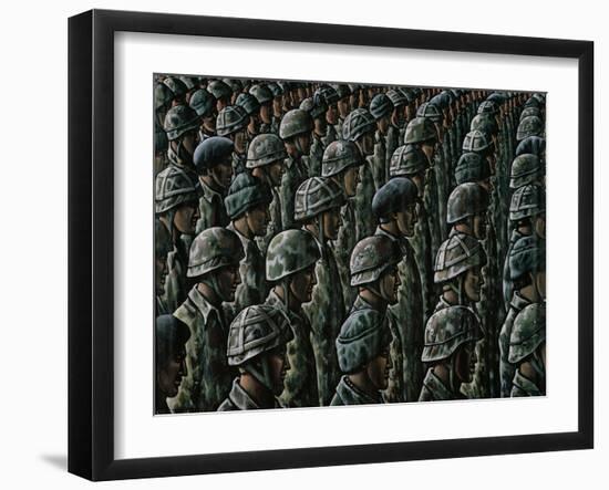 Other Mothers' Sons, 1991-PJ Crook-Framed Giclee Print