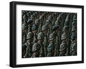 Other Mothers' Sons, 1991-PJ Crook-Framed Giclee Print