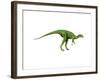 Othnielosaurus Dinosaur-null-Framed Art Print