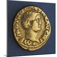 Otho Aureus Bearing Image of Emperor, 69 Ad, Recto, Roman Coins Ad-null-Mounted Giclee Print