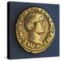 Otho Aureus Bearing Image of Emperor, 69 Ad, Recto, Roman Coins Ad-null-Stretched Canvas