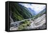 Otira Gorge Road, Arthur's Pass, South Island, New Zealand, Pacific-Michael-Framed Stretched Canvas