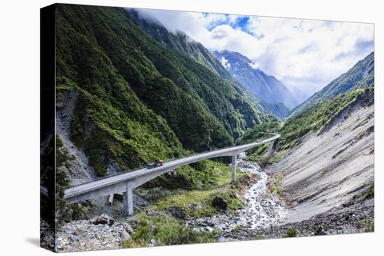 Otira Gorge Road, Arthur's Pass, South Island, New Zealand, Pacific-Michael-Stretched Canvas