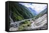 Otira Gorge Road, Arthur's Pass, South Island, New Zealand, Pacific-Michael-Framed Stretched Canvas