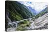 Otira Gorge Road, Arthur's Pass, South Island, New Zealand, Pacific-Michael-Stretched Canvas