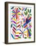 Otomi Bird II-Regina Moore-Framed Art Print