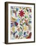 Otomi Embroidery I-Chariklia Zarris-Framed Art Print
